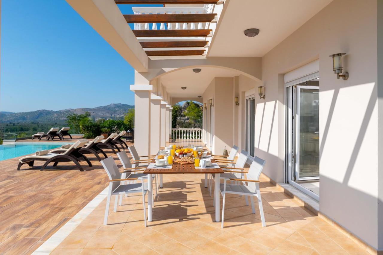 Villa Kamos Archangelos  Bagian luar foto