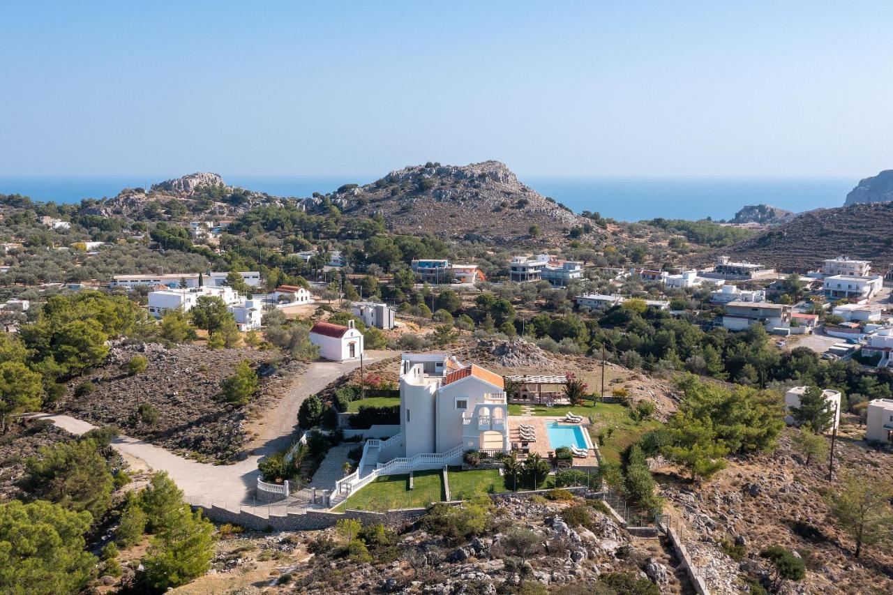 Villa Kamos Archangelos  Bagian luar foto
